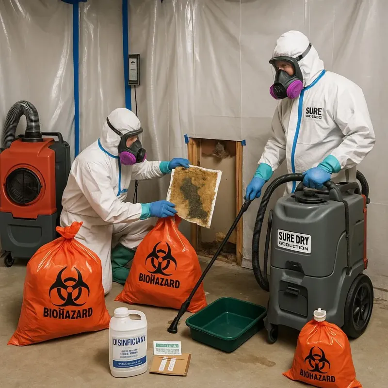 Contaminated Water Handling Protocols process in Wadley, GA