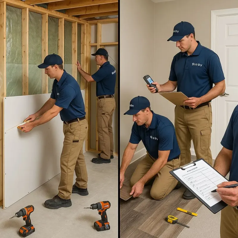 Repairs and Reconstruction process in Wadley, GA