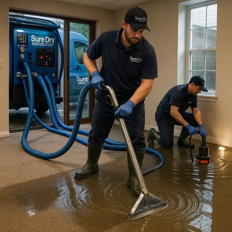 Water Extraction and Removal process in Wadley, GA